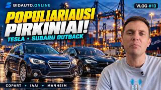 USA Aukcionų VLOG #13: COPART, IAAI, MANHEIM – POPULIARIAUSI PIRKINIAI LIETUVOJE !