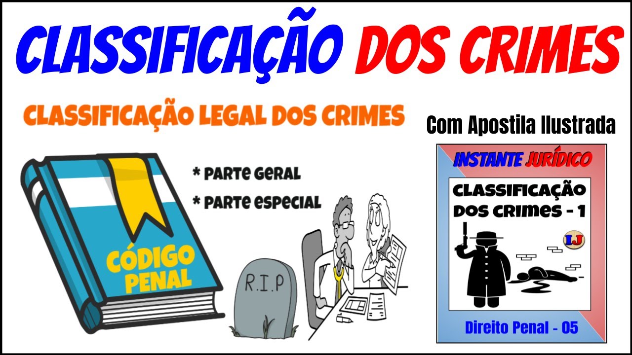 06 - Crimes Silmples x Crimes Complexos - Classificação dos Crimes - Direito Penal COM APOSTILA