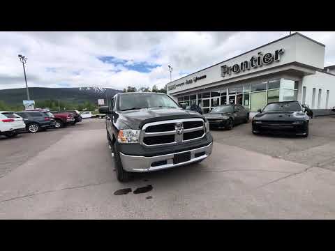 2017 Ram 1500 4WD Crew Cab 5.7 Ft Box ST in Gray for sale at Frontier Chrysler Dodge Jeep Ram Fiat Ltd. in Smithers, BC