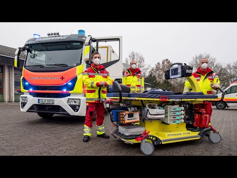 Hessens Hightech-ITW für Schwerkranke: Rollende Intensivstation vom DRK Fulda -- Live-Präsentation