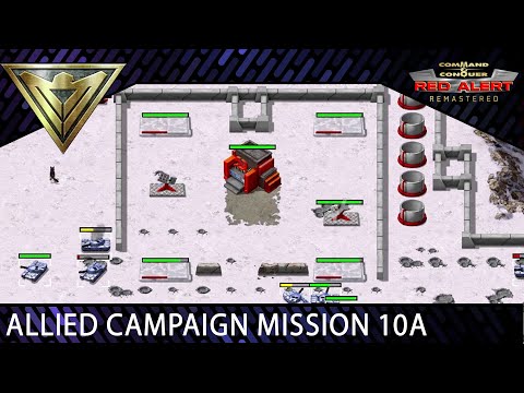 Red Alert Remastered | Allied Campaign - Mission 10A  - Suspicion