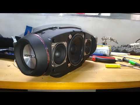 Caixa Hopestar H20 com Amplificador TPA 3110.