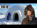 How Inuit Build a Real Inuit Igloo in 2 Hours