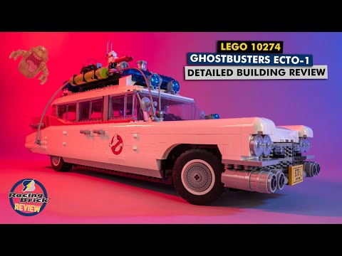 LEGO 10274 Ghostbusters Ecto-1 detailed building review - more functions than a Technic set!