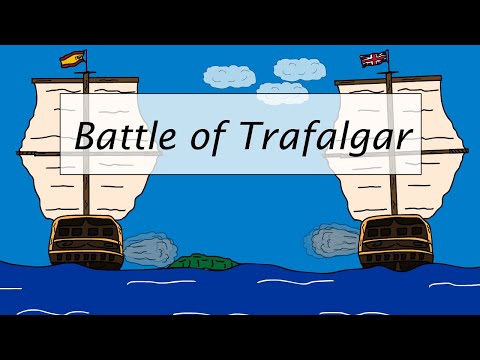The Battle of Trafalgar - Britain rules the waves