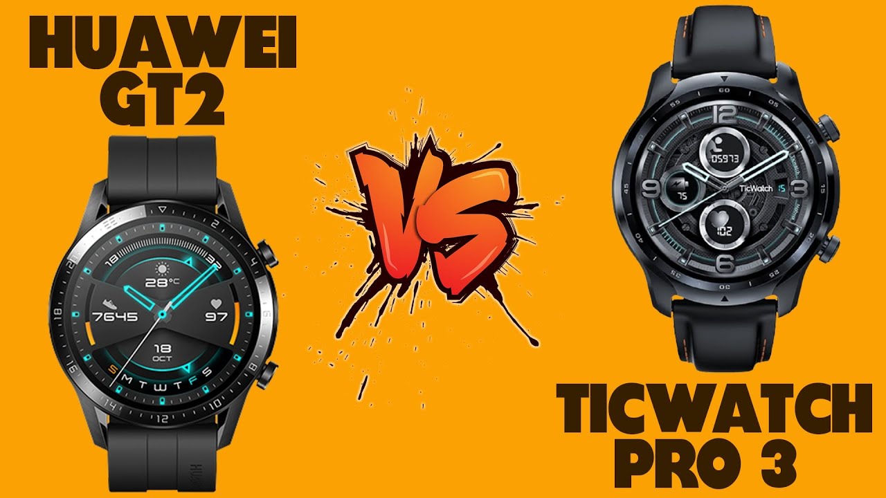Huawei GT2 vs Ticwatch Pro 3: 4 Key Differences You Need To Know