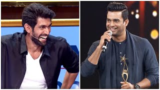 Rana Daggubati & Madhavan Cracking Jokes On Each Other At South Awards
