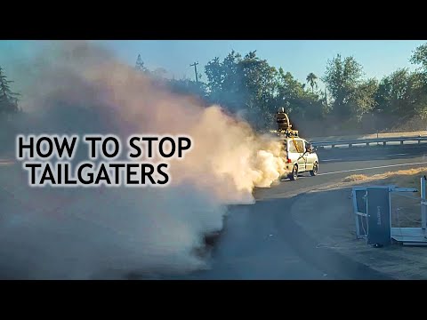 How to stop tailgaters ep.1 - CAR SMOKE