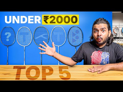 Top 5 rackets under ₹2000 in 2025 !