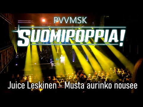 Juice Leskinen - Musta aurinko nousee - cover by PVVMSK 1/2022 Suomipoppia! -kiertue