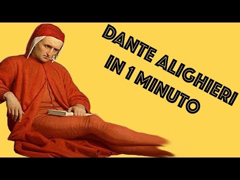La vita di personaggi storici in 1Minuto! 1# Dante Alighieri [Sub-Eng]