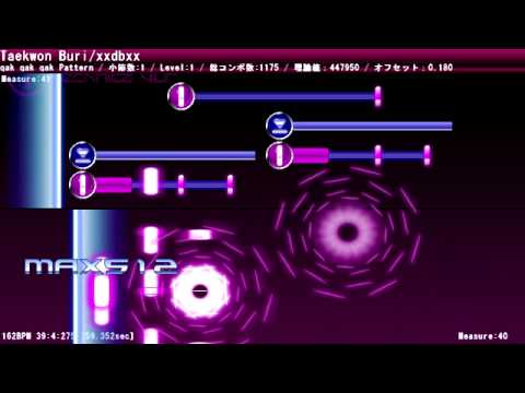 [Technika Viur][DJMAX TECHNIKA User Custom Note] xxdbxx - Tae Kwon Buri