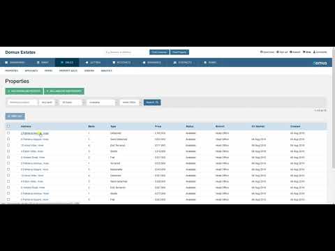 How to put a property on the market in Domus