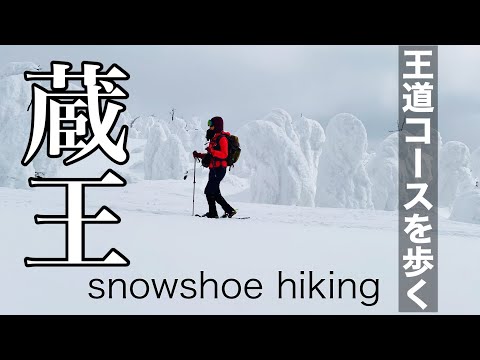 4K【蔵王】これで見納め！スノーシューで今年最後の樹氷原を歩く〜蔵王ライザワールドの樹氷はまだ見応え抜群！〜