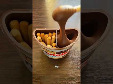 Nutella & Milka Chocolate Bucket | Satisfying