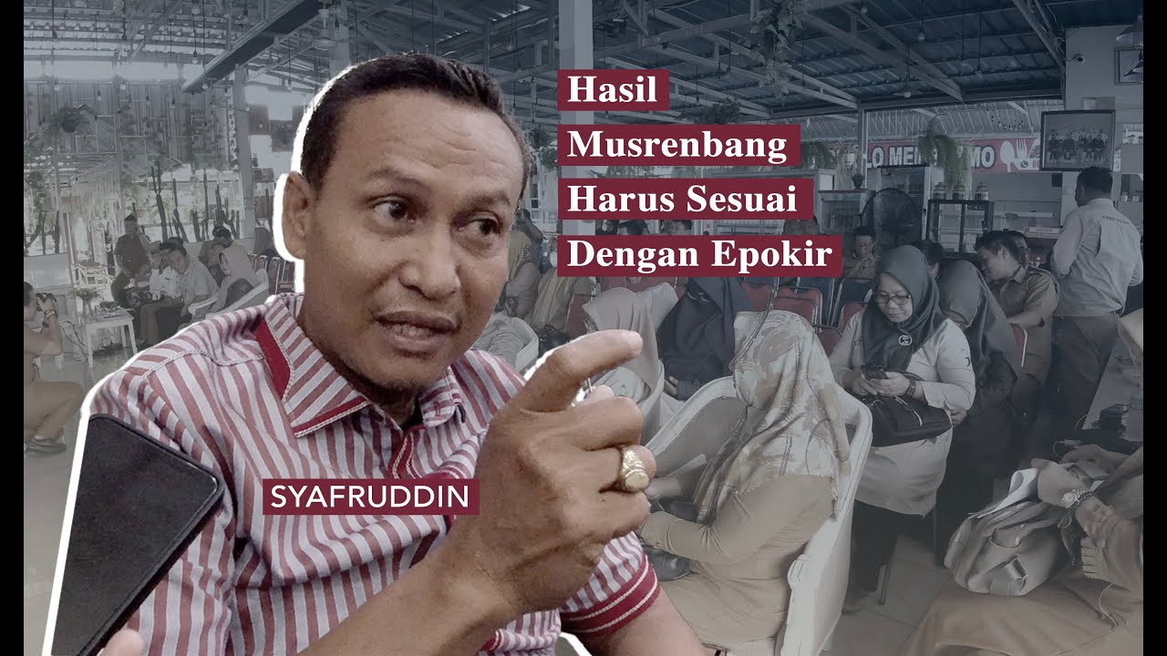 Hasil Musrenbang Harus Sinkron dengan E-pokir