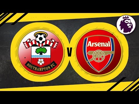 MATCH DAY LIVE 2016/17 - Southampton v Arsenal // Premier League