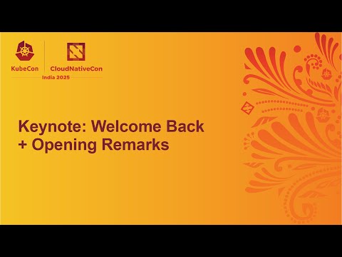 Keynote: Welcome Back + Opening Remarks