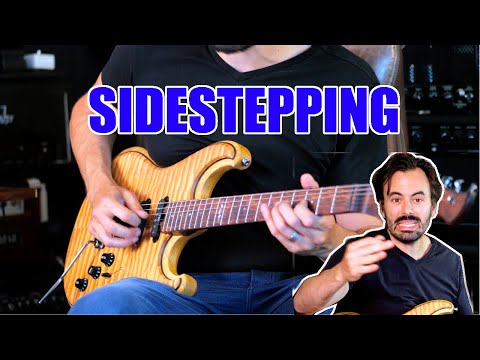 get that OUTSIDE blues sound w/ sidestepping up