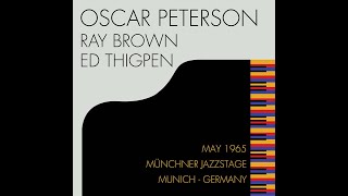 Fly me to the moon -  Oscar Peterson Trio - May 1965  Münchner Jazzstage -Live- Restauración 2017