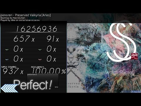 ReplayEdit | idke | 9.14* | penoreri - Preserved Valkyria [Arles] +HR