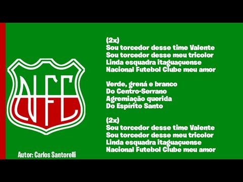 Hino do Nacional de Itaguaçu - Espírito Santo 