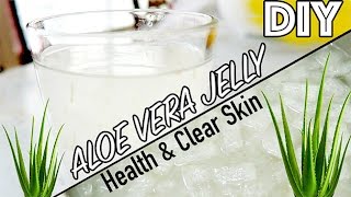DIY Cooking With Mom: Aloe Vera Jelly for Health & Skin