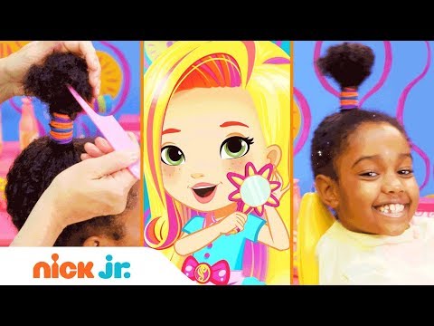 How to Make a Topiary Style 🌳  Style Files Hair Tutorial | Sunny Day | Nick Jr.