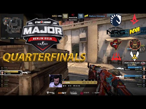 Starladder Berlin Major Quarterfinals BEST Moments | CSGO