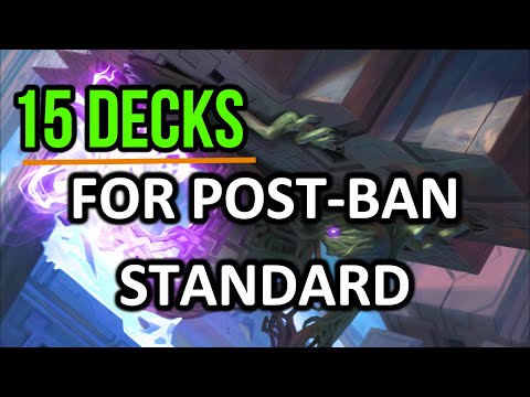 15 Decks for a Post-Ban Standard (Mtg)