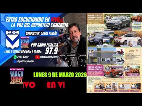 Club Comercio, Bingo Show Navideño, Santa Sylvina - Chaco