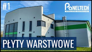 Płyty warstwowe Paneltech - Wytwórnia konstrukcji stalowych w Bodzanowicach