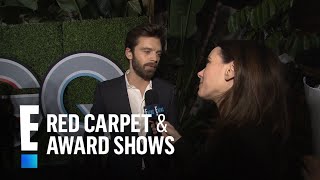 Sebastian Stan's Mini "Gossip Girl" Reunion | E! Live from the Red Carpet