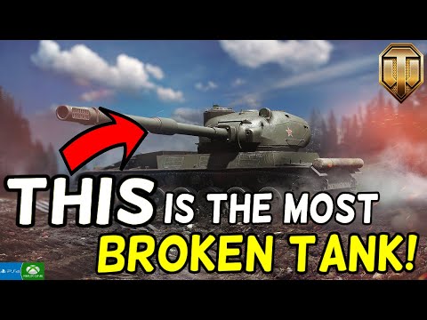 THIS is the MOST BROKEN TANK in WORLD OF TANKS: Console