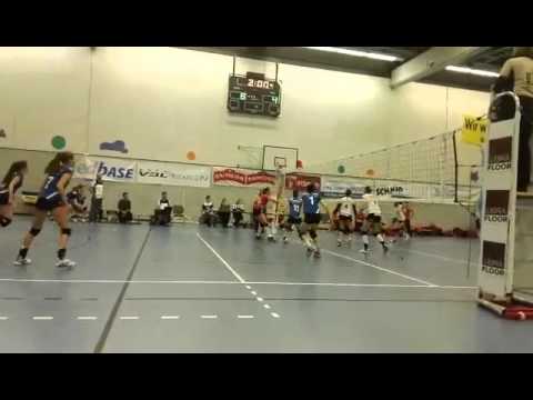 Volley Top Luzern - VC Kanti Schaffhausen : 3:1 (video 1)
