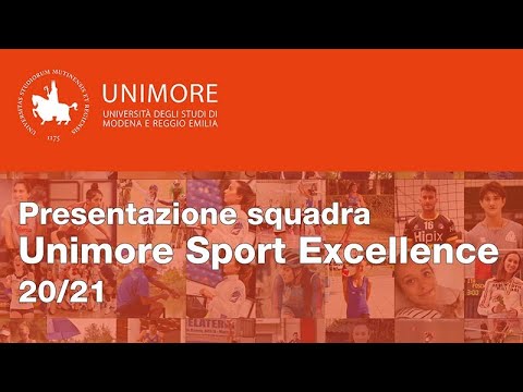 Presentazione squadra Unimore Sport Excellence 20/21