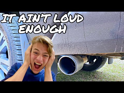 FLOWMASTER Dual Exit Exhaust Install Toyota Tundra!
