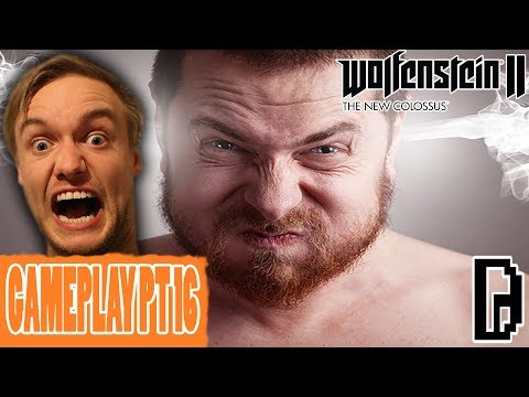 SO FRUSTRATING!!! WOLFENSTEIN 2 THE NEW COLOSSUS PT 16 GAMEPLAY PLAYTHROUGH WALKTHROUGH GAMING