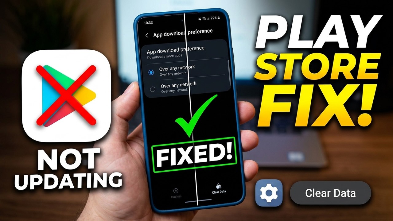 Why Your Play Store Apps Won't Update or Download? How to Fix the Problem Quickly