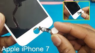 How to Replace Apple iPhone 7 - Touch ID / Home Button || Touch ID Failed Problem