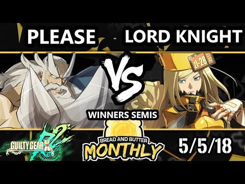 BnB 2 GGXRD2 - Lord Knight (Millia) Vs. Please (Kum) - Guilty Gear XRD Rev 2 Winners Semis