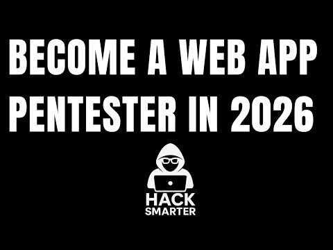 Become a Web App Pentester in 2026.