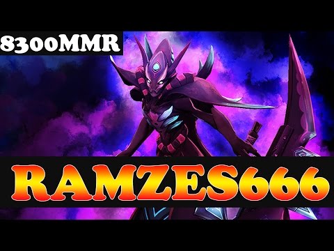 Dota 2 - RAMZES666 8300 MMR Plays Spectre - Ranked Match Gameplay