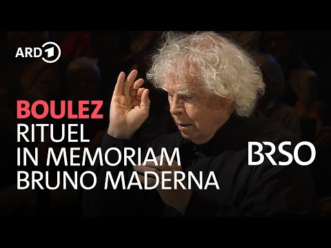 TranslatorBoulez - Rituel in memoriam Bruno Maderna | Sir Simon Rattle | BRSO