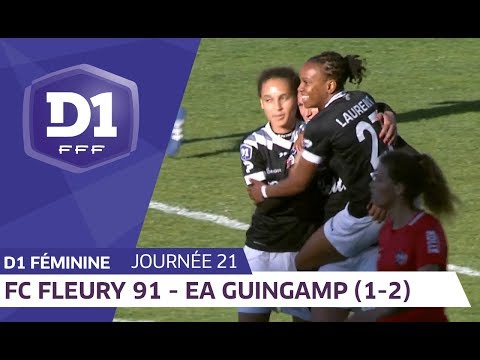 J21 : FC Fleury 91 - EA Guingamp (1-2) / D1 Féminine