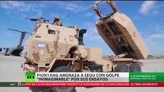 Corea del Norte amenaza a EE.UU. con un "golpe inimaginable"