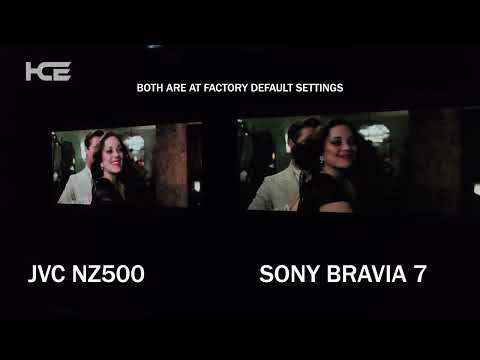 JVC NZ500 VS SONY BRAVIA 7 PROJECTOR || Best native 4k projectors comparison