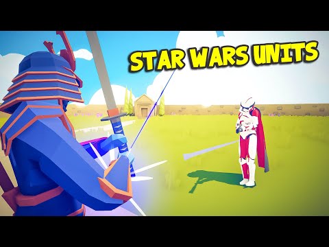 SHOGUN vs Every Star War Units - TABS Star Wars Mod Gameplay