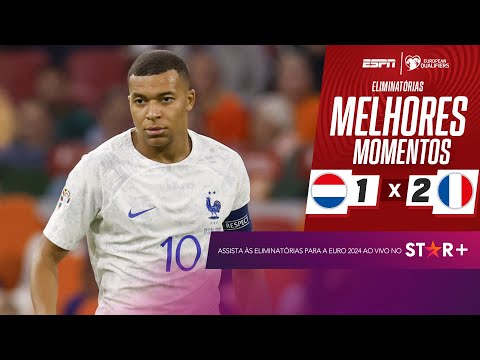 Gols e lances de Holanda x França