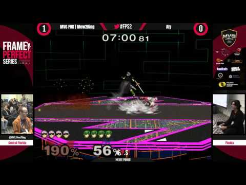 FPS2 - Mew2King (Sheik, Captain Falcon) vs. Aly (Marth) - SSBM Pools